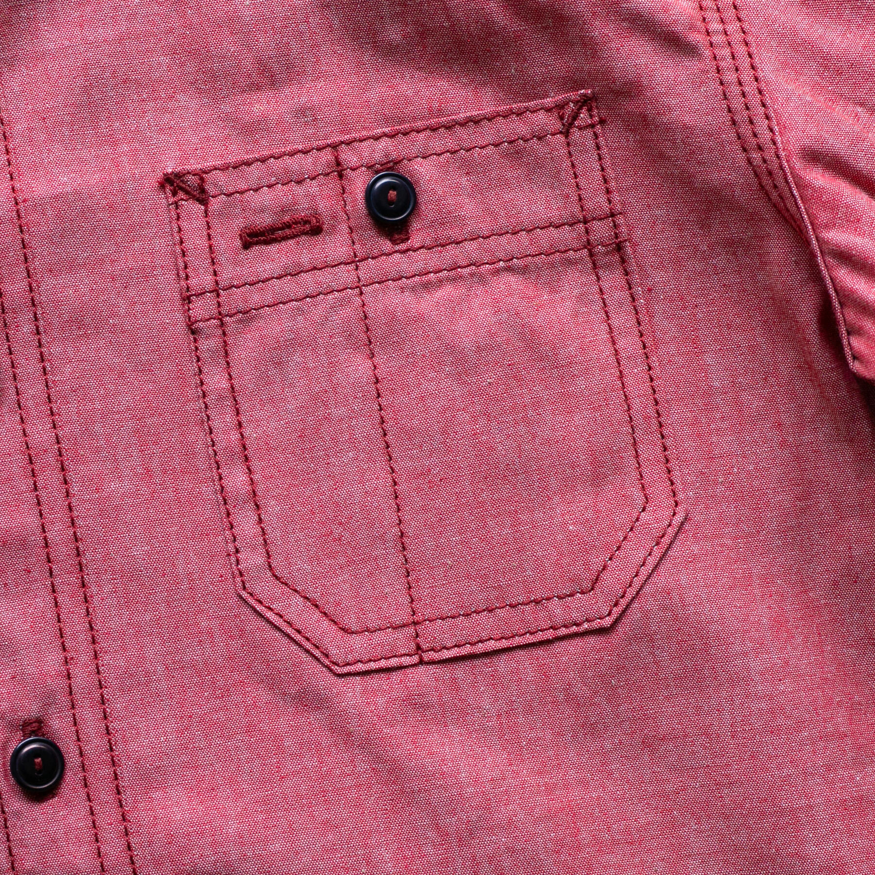 gustin #195 vintage red chambray workshirt