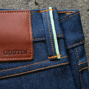 gustin #634 cone mills experimental selvedge - the green id