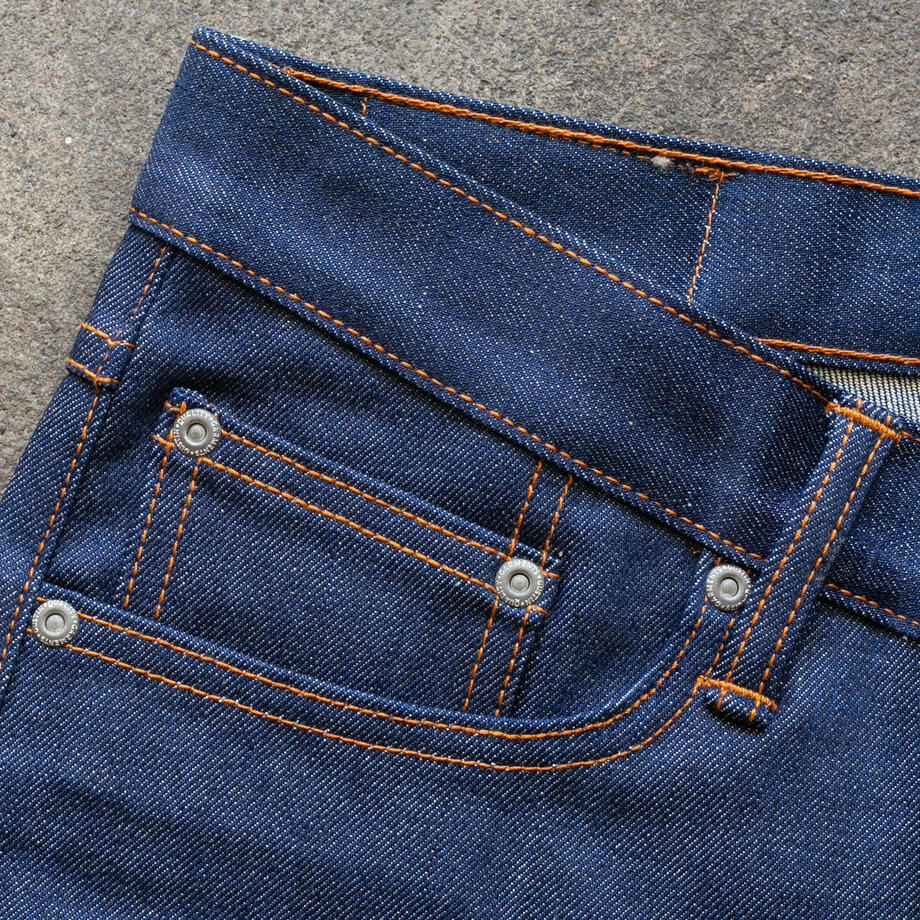 gustin #634 cone mills experimental selvedge - the green id