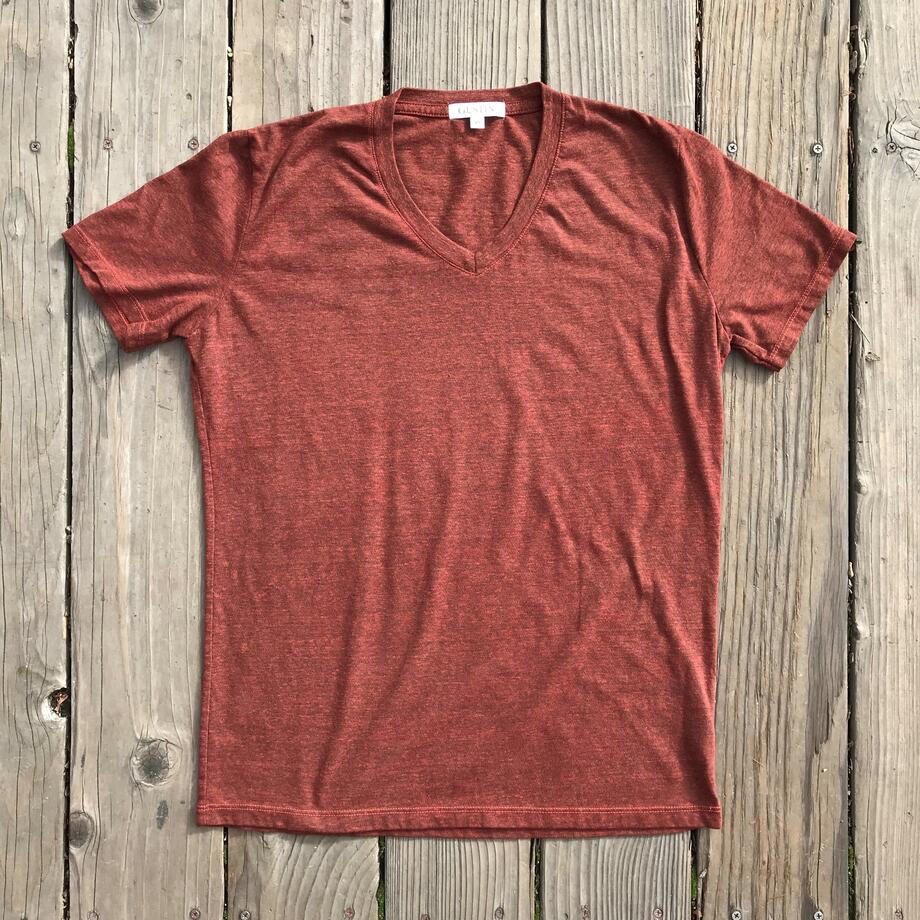 gustin usa heather v-neck t-shirt 8 pack