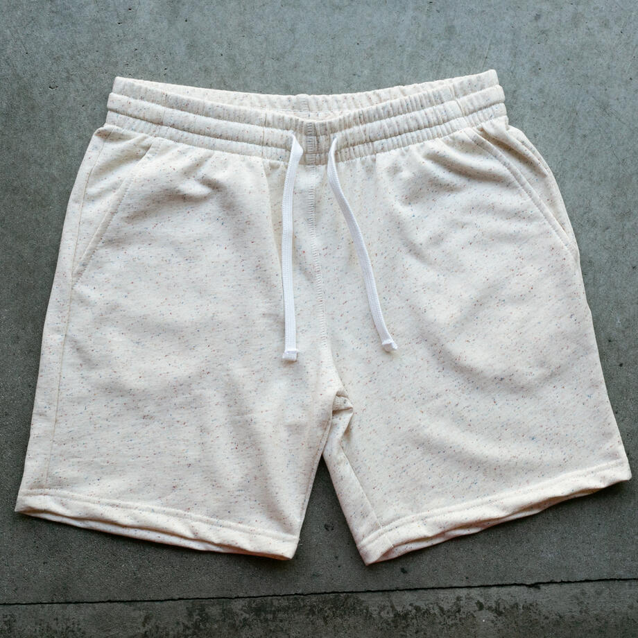 gustin rainbow nep baby terry sweatshorts