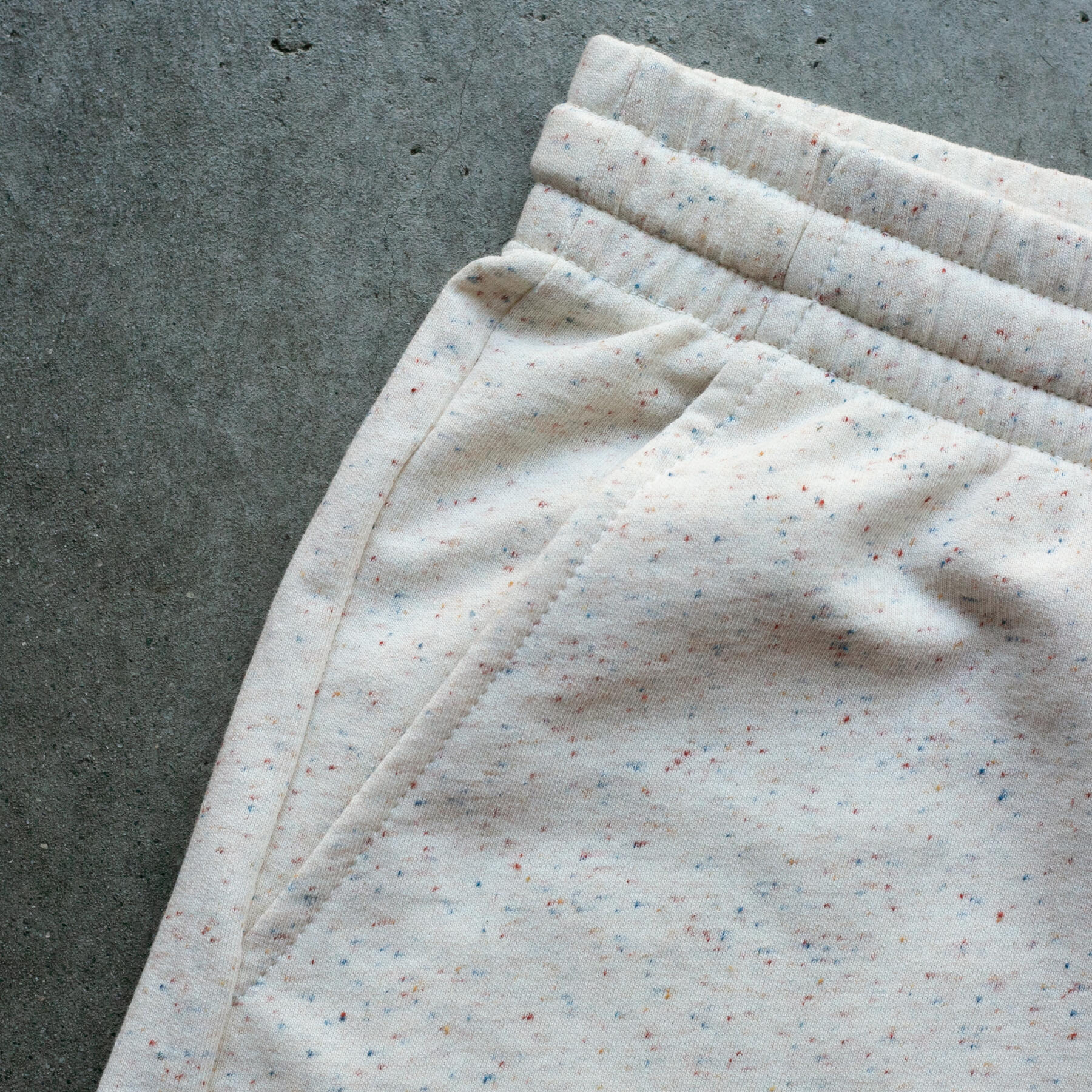 gustin rainbow nep baby terry sweatshorts