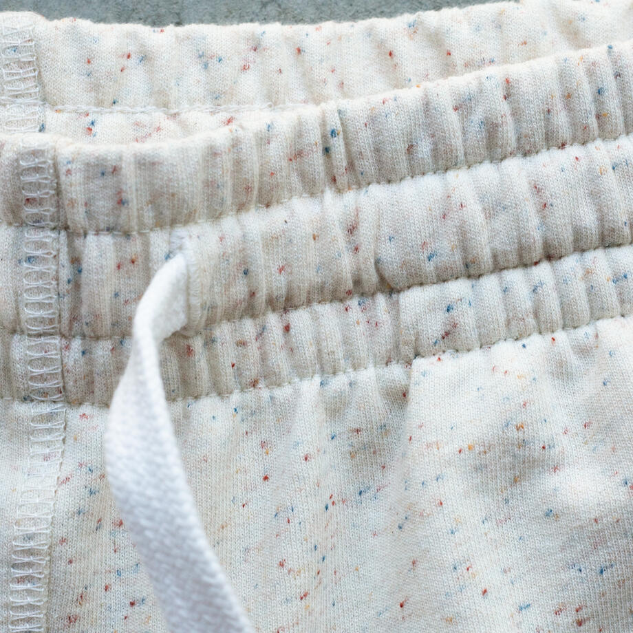 gustin rainbow nep baby terry sweatshorts