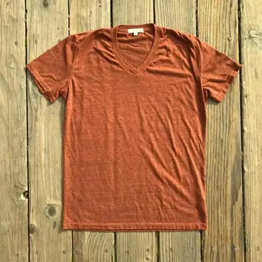 gustin usa heather v-neck t-shirt 8 pack