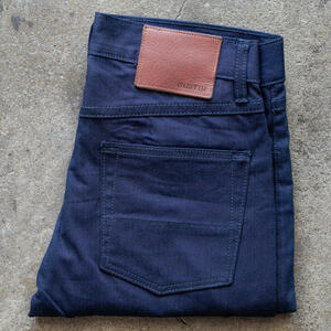 gustin #522 indigo fine twill - dark