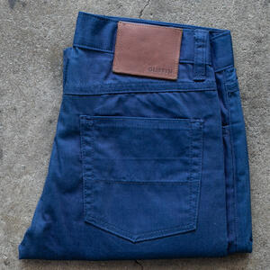 gustin #523 indigo fine twill - cobalt