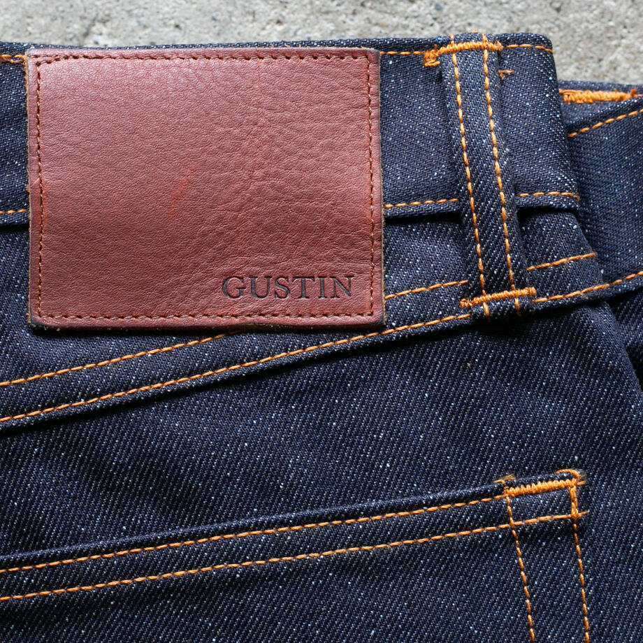 gustin #524 japan indigo x coffee nep