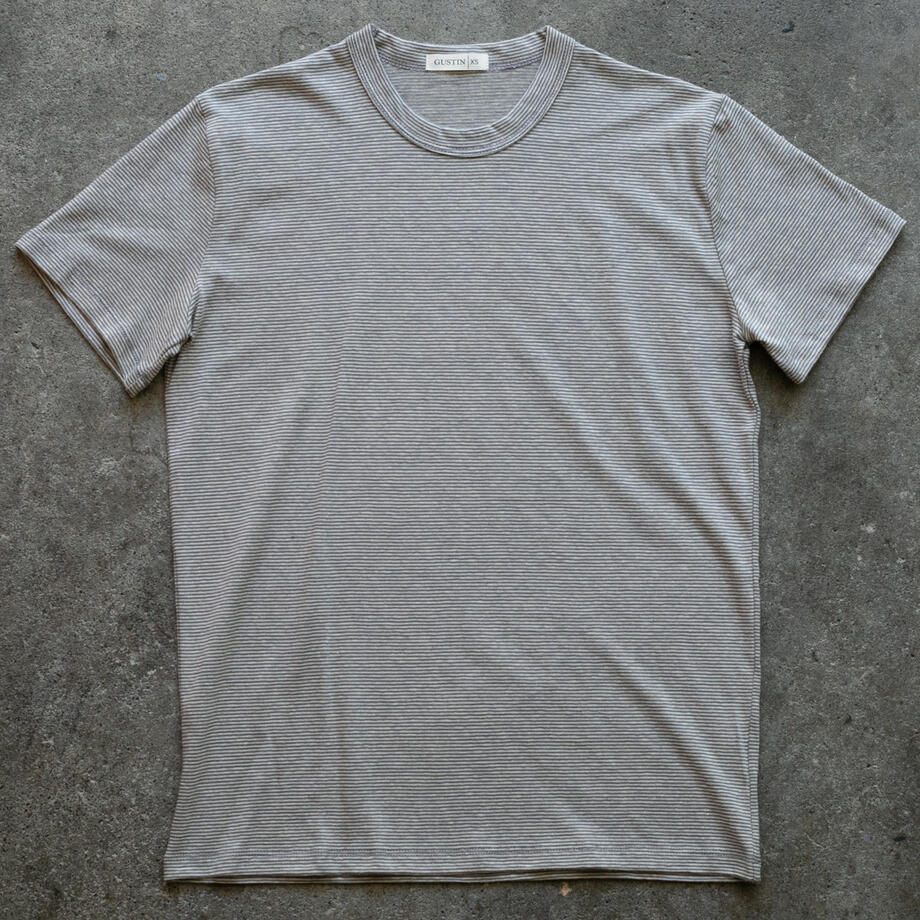 gustin japan big hemp t-shirt - steel