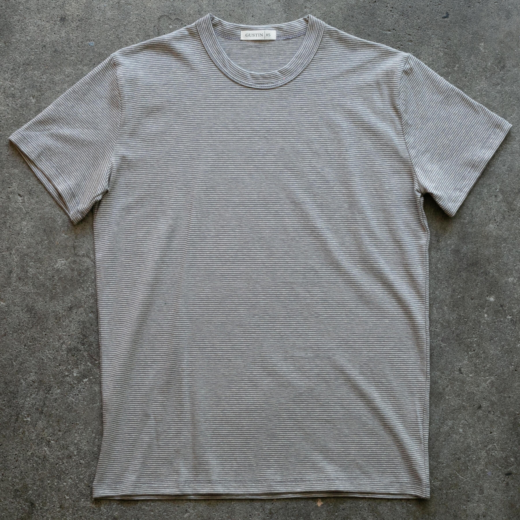 gustin japan big hemp t-shirt - steel