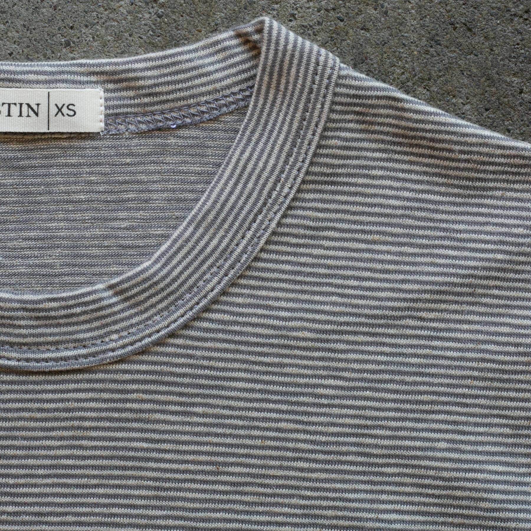 gustin japan big hemp t-shirt - steel