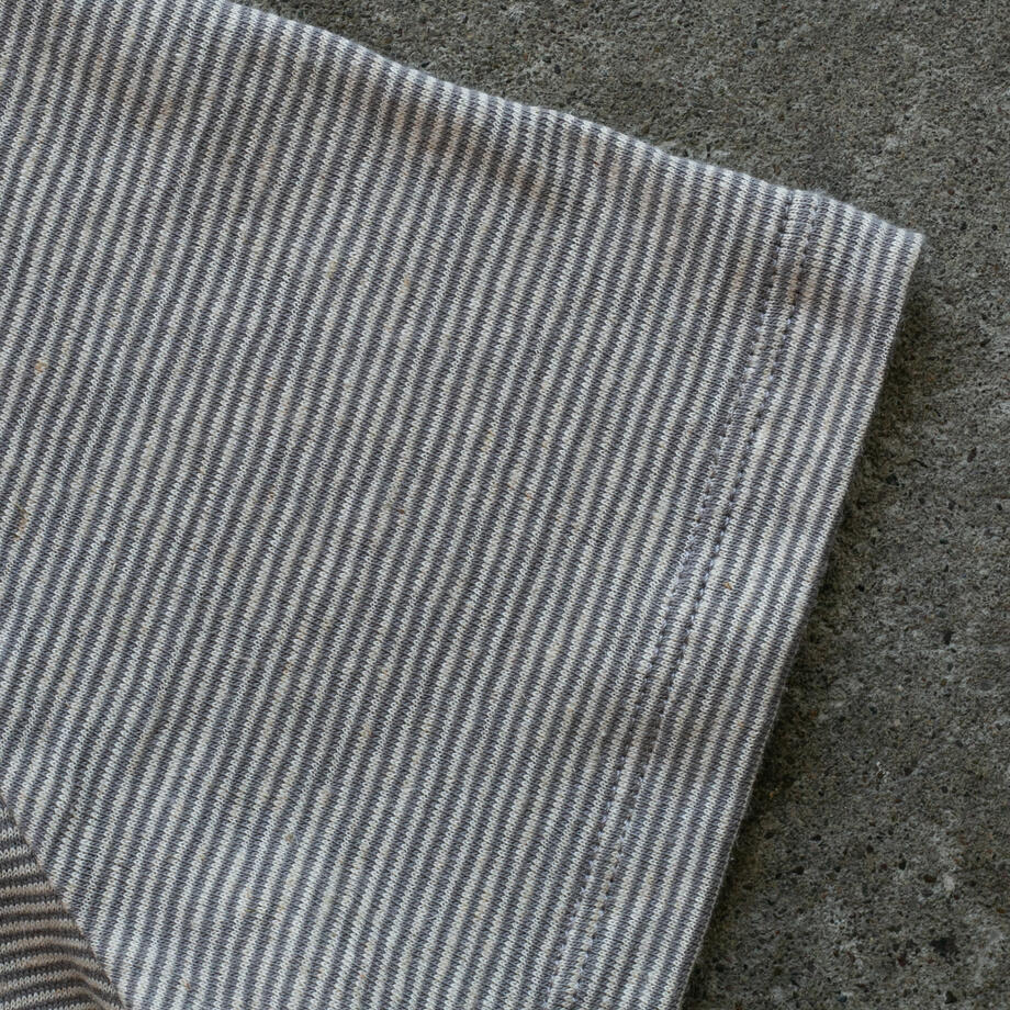 gustin japan big hemp t-shirt - steel