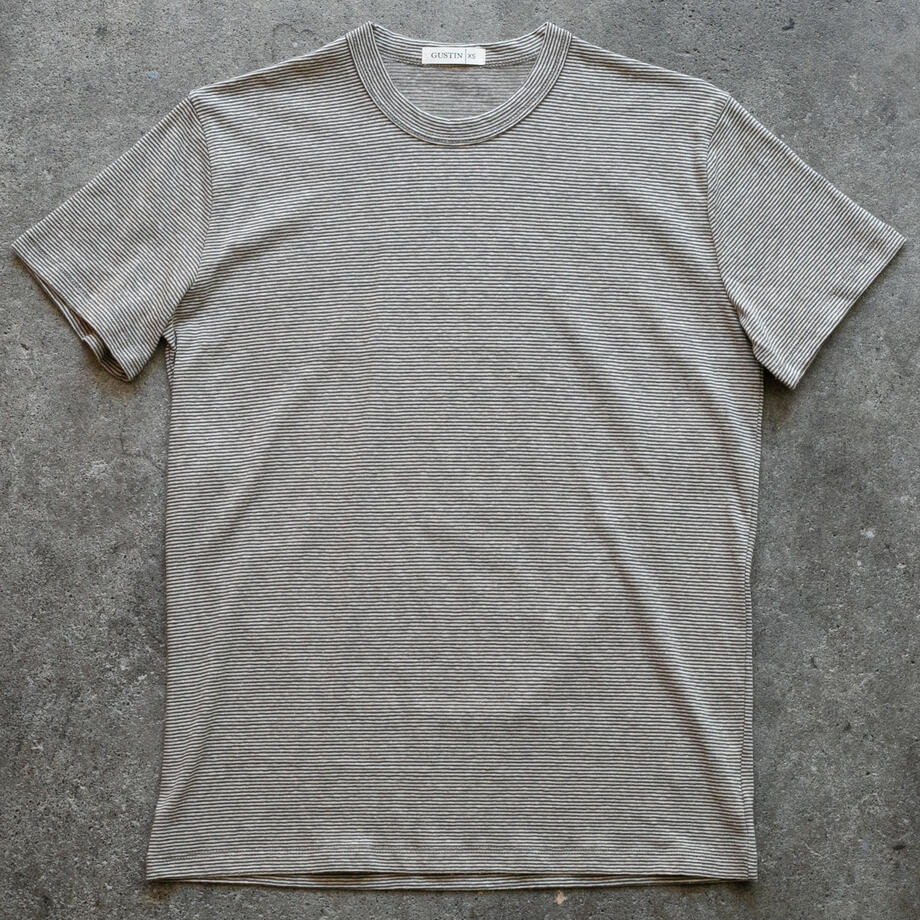 gustin japan big hemp t-shirt - olive