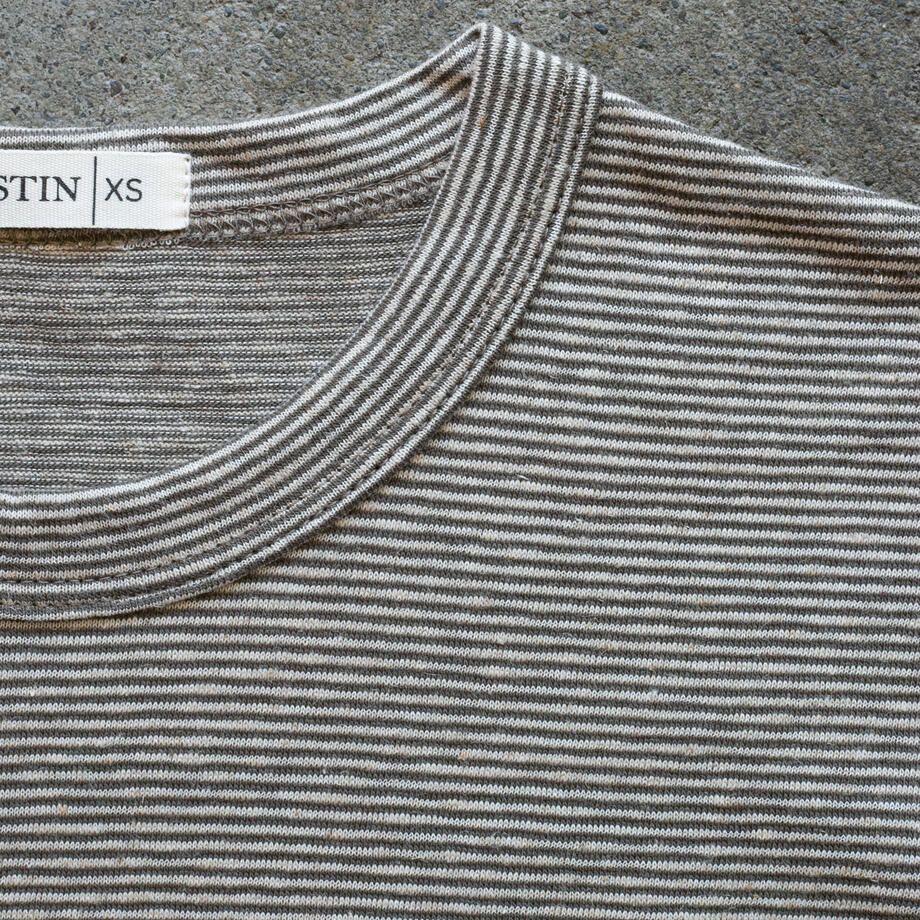 gustin japan big hemp t-shirt - olive