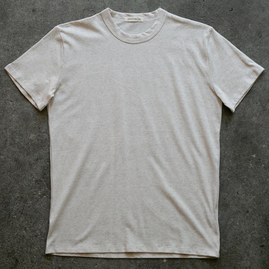 gustin japan big hemp t-shirt - natural