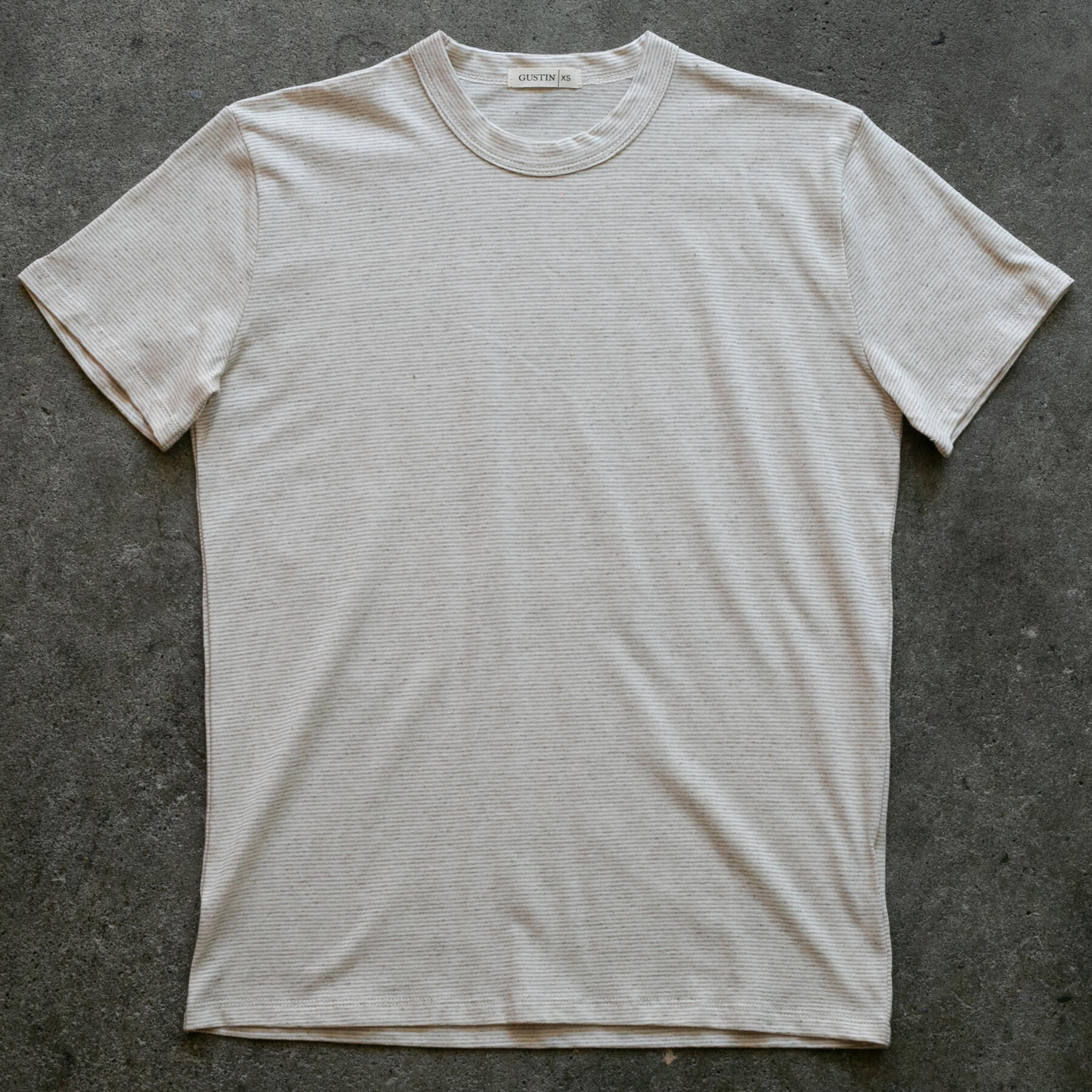 gustin japan big hemp t-shirt - natural