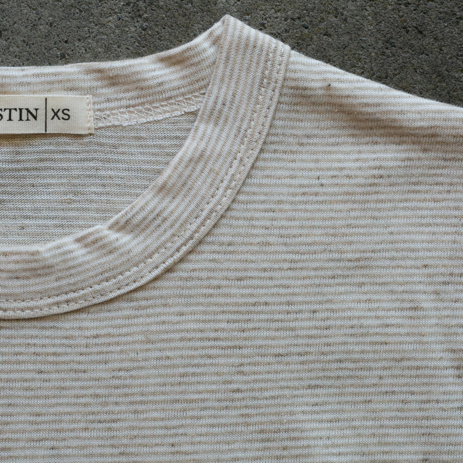 gustin japan big hemp t-shirt - natural