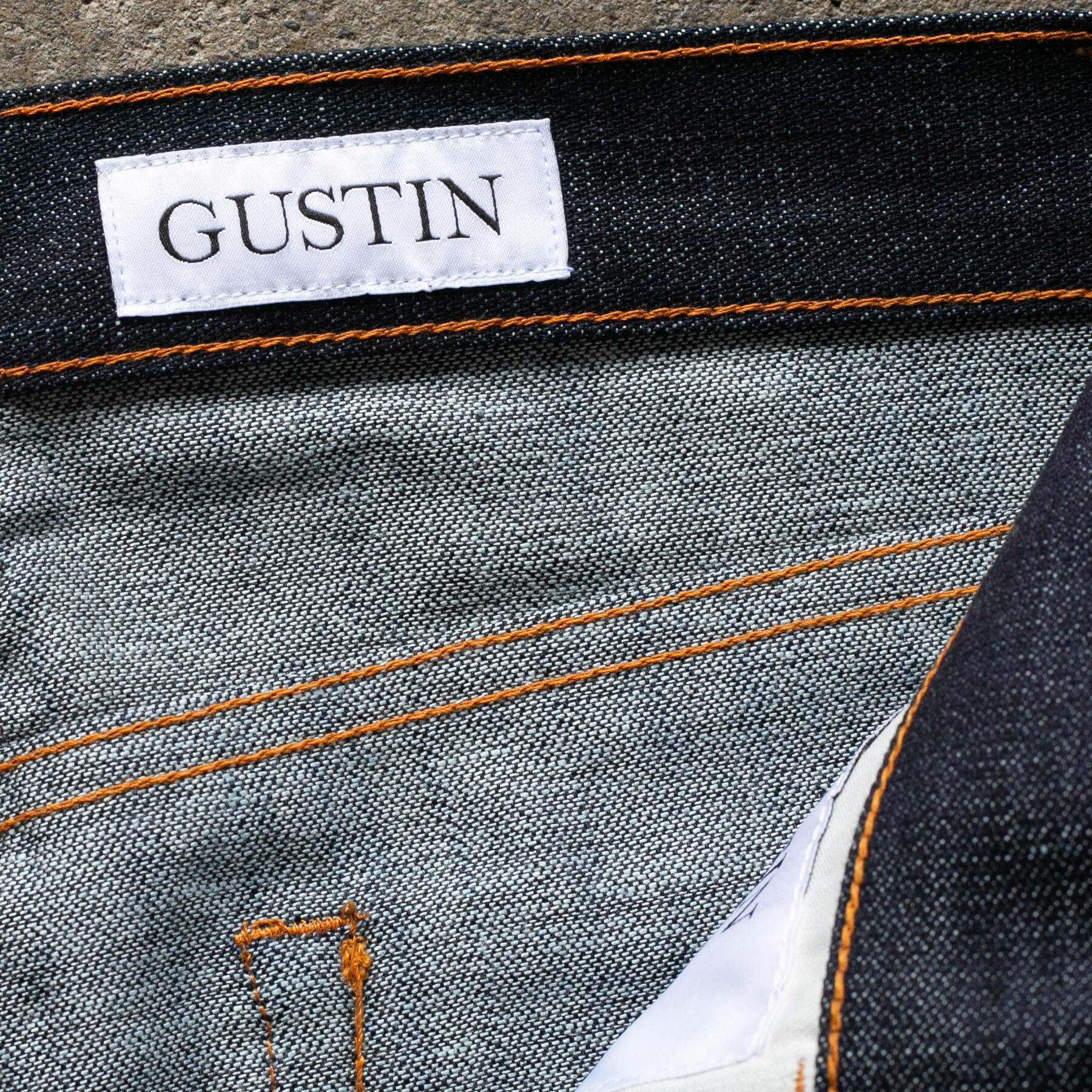 gustin #525 japan broken twill