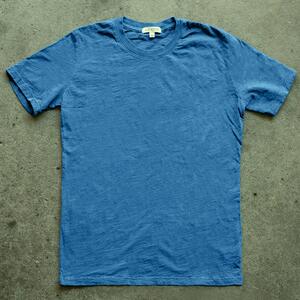 gustin slub t-shirt 2 pack - shallow blue