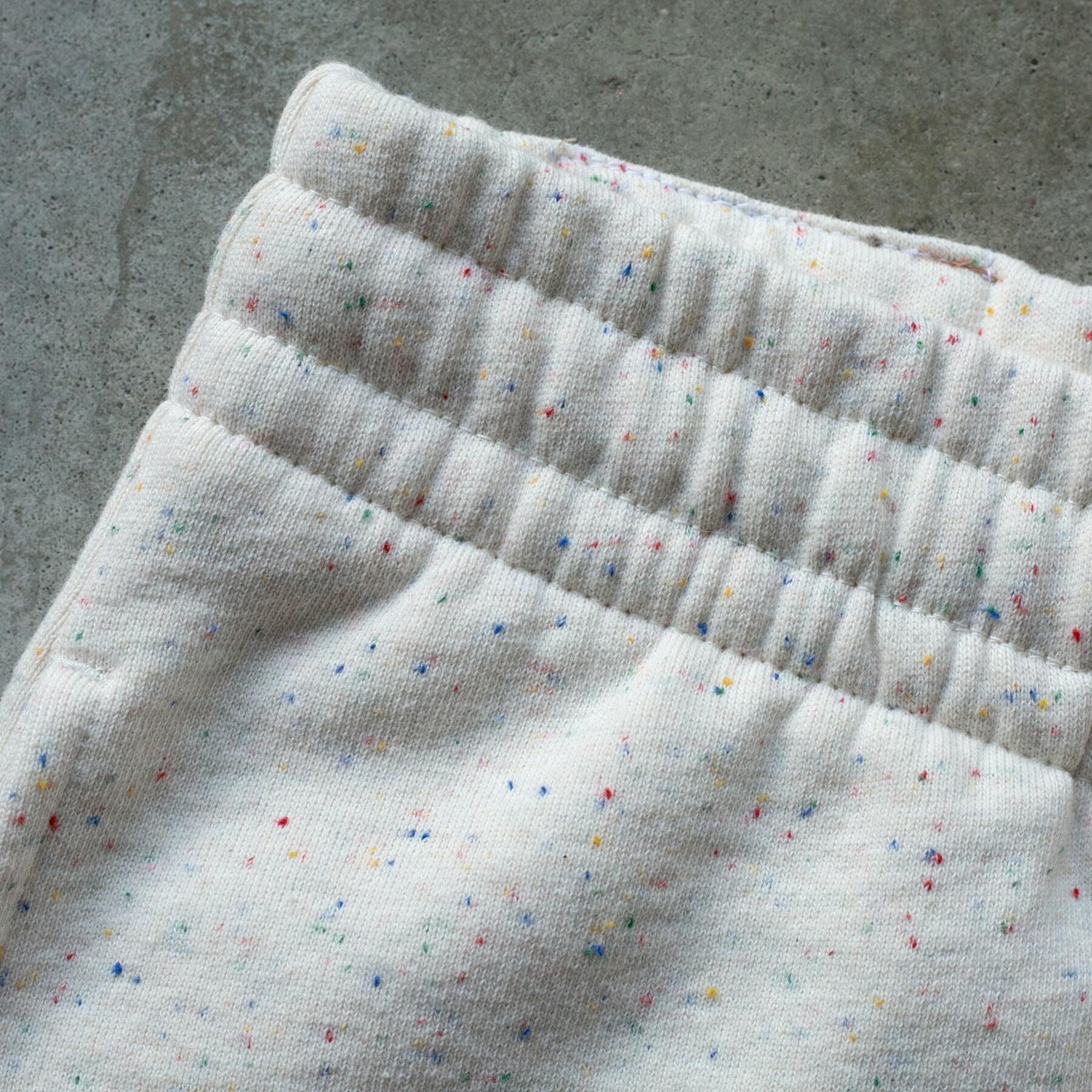 gustin vintage heavyweight sweatshorts - natural rainbow nep