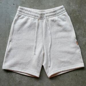gustin vintage heavyweight sweatshorts - natural rainbow nep