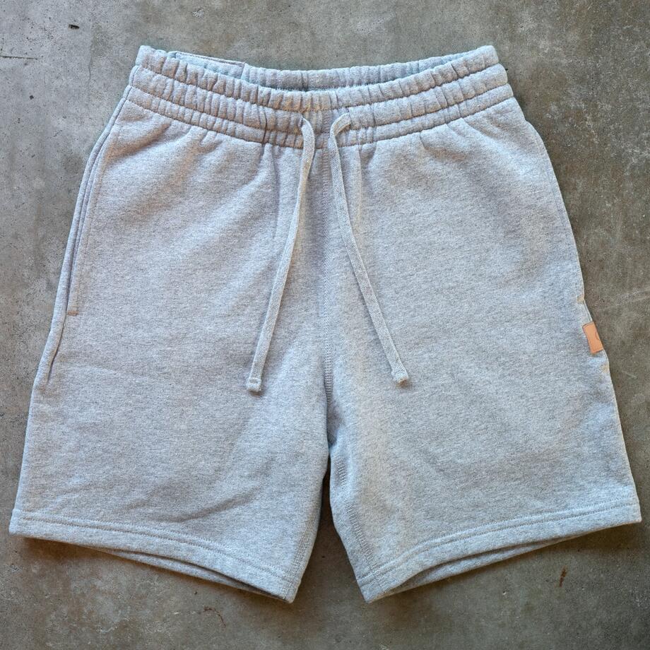 gustin vintage heavyweight sweatshorts - heather grey