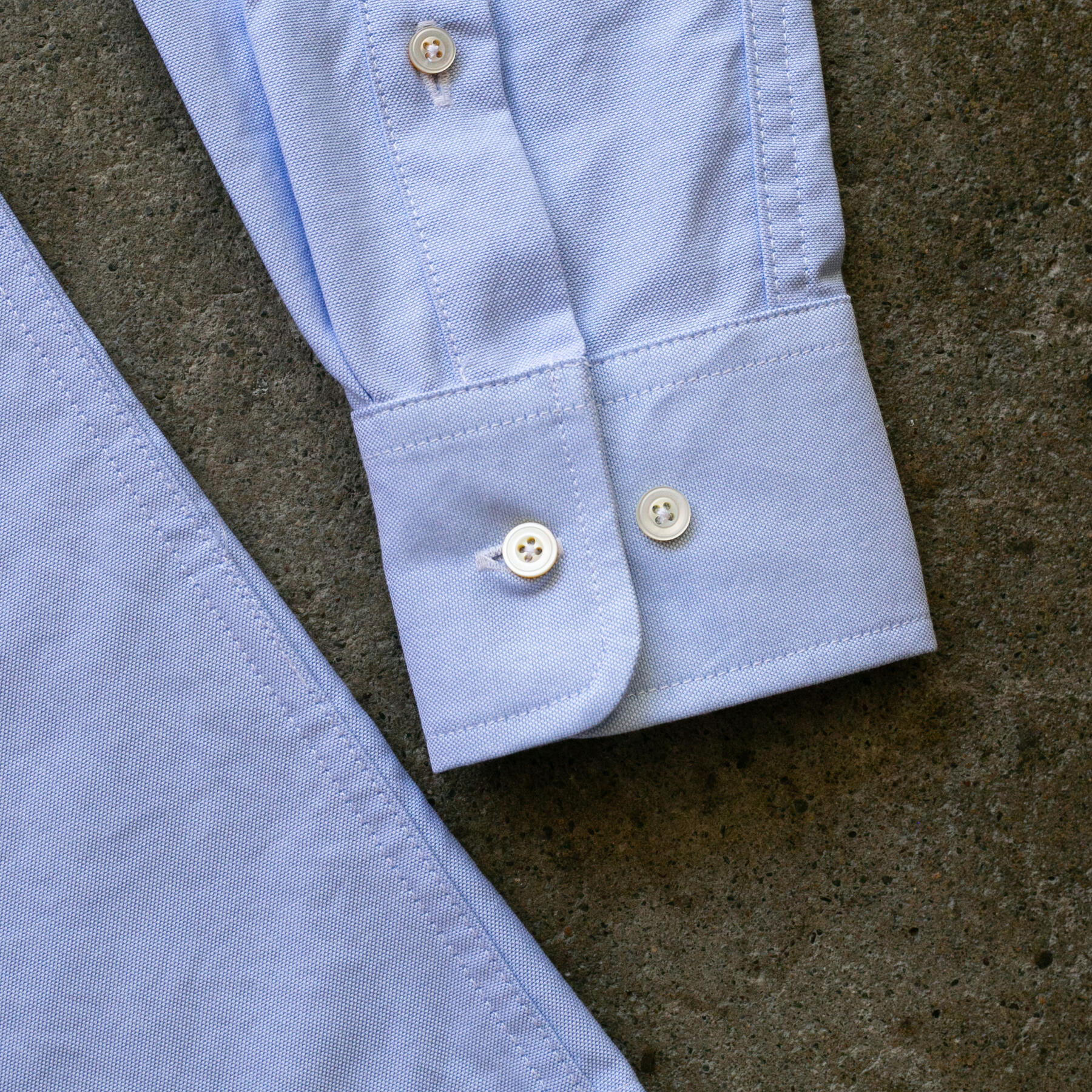 gustin thomas mason blue oxford