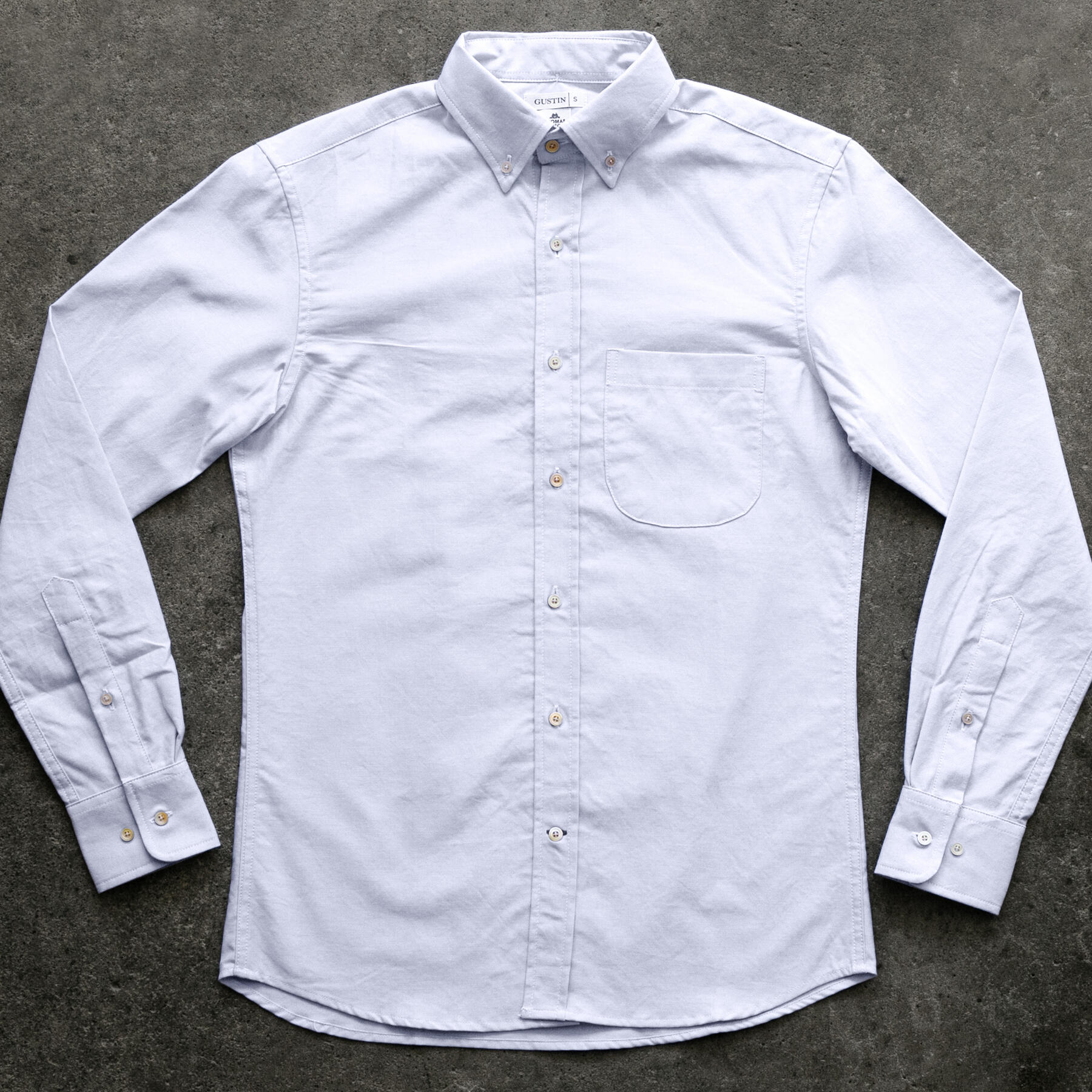 gustin thomas mason white oxford