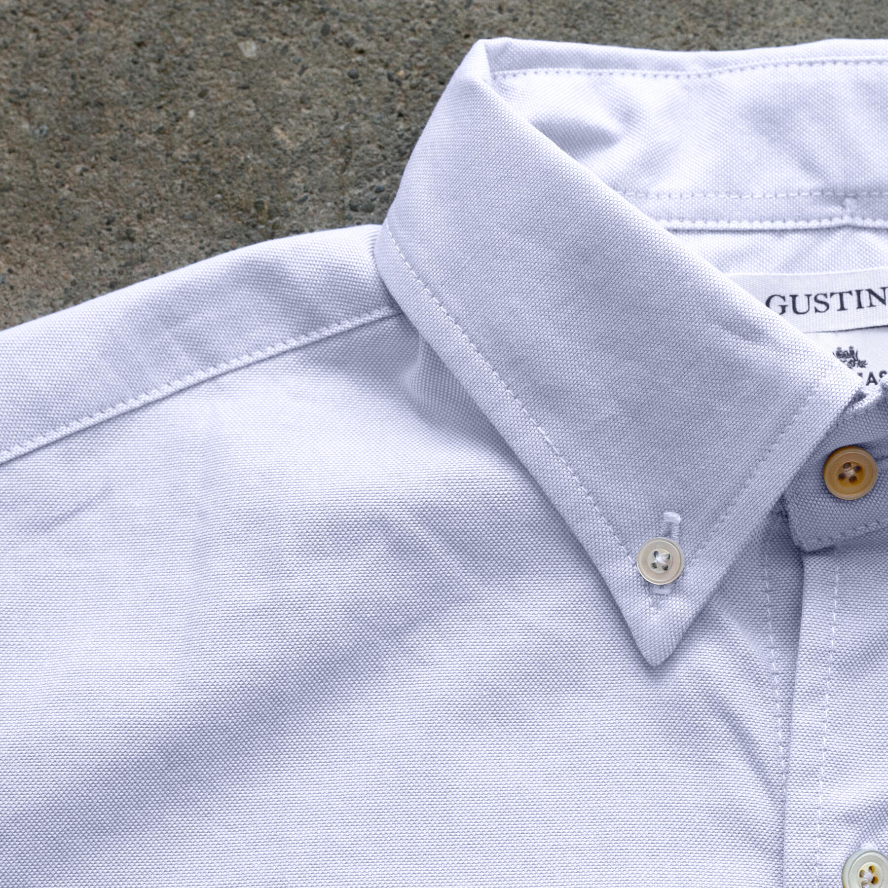 gustin thomas mason white oxford