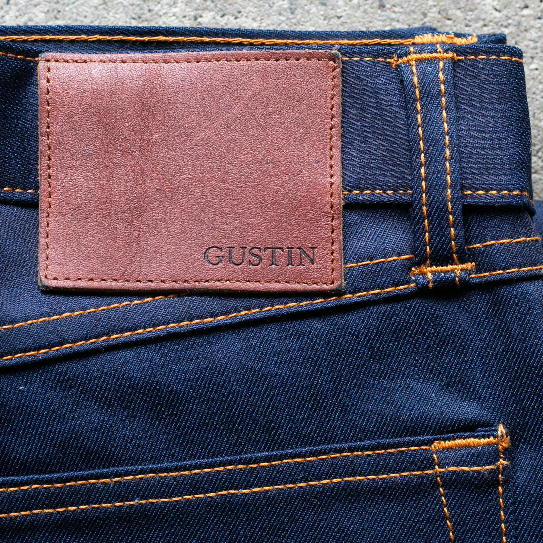 gustin #527 ink indigo stretch