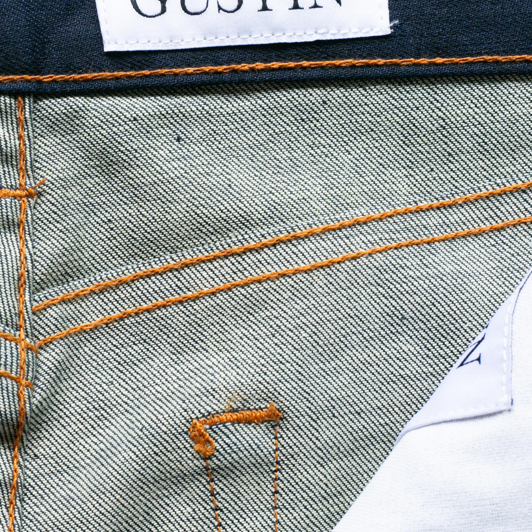 gustin #527 ink indigo stretch