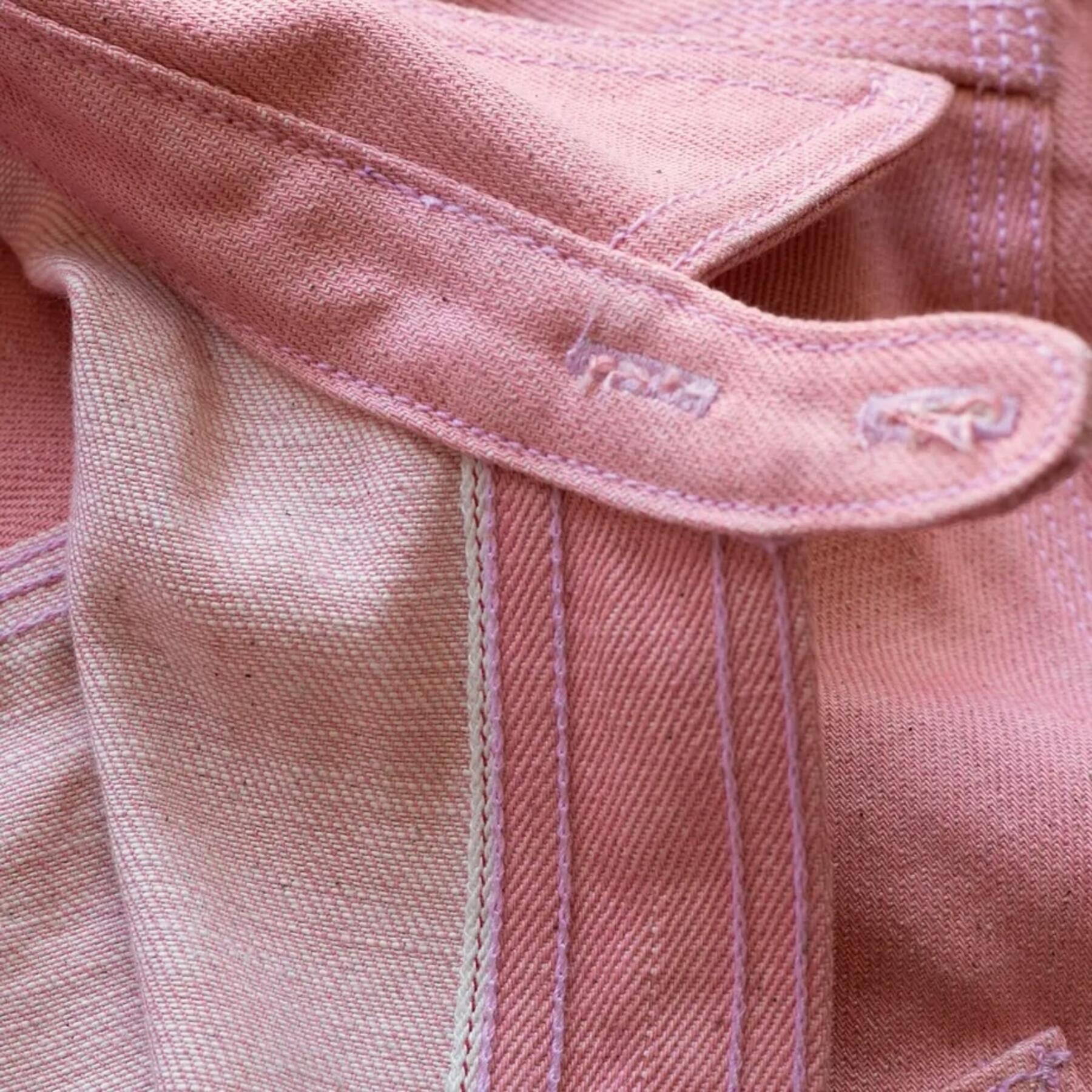 gustin #185 salmon selvedge workshirt