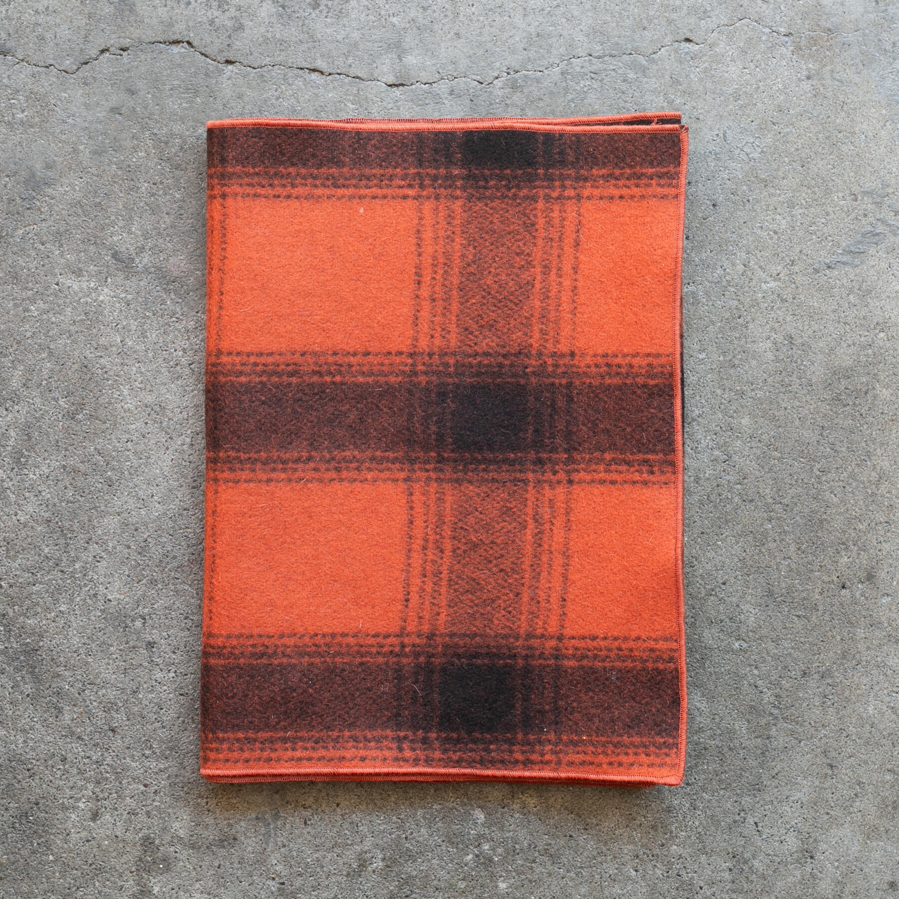 gustin vintage wool scarf - pumpkin